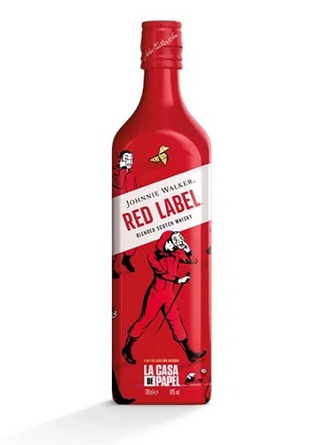 Johnnie Walker Red Label - Edição La Casa de Papel