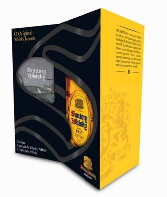 Kakubin Suntory - Pack com copo personalizado